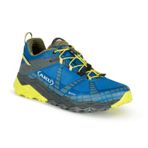 scarpe da escursionismo veloce Aku modello flyrock gtx Blu Lime