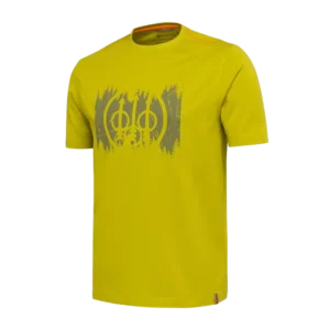 t-shirt da caccia per uomo beretta trident colore citronella